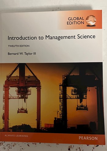 Introduction to Management Science - Bernard W. Taylor III