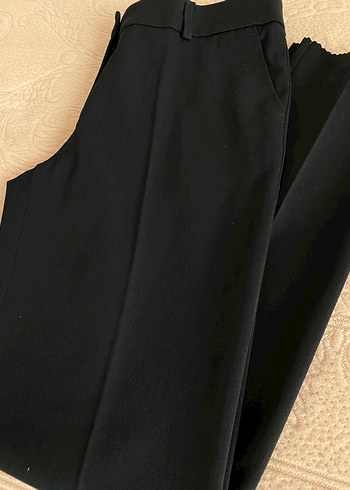 Lacivert Kadın Kumaş Pantolon - Görsel 4