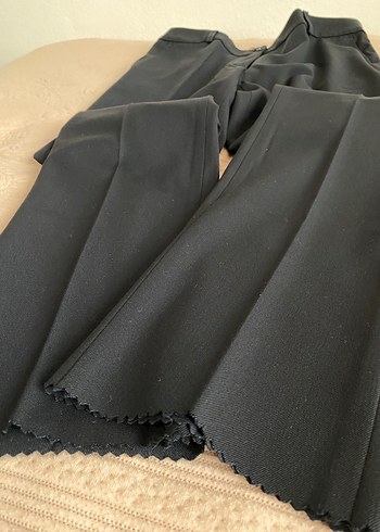 Lacivert Kadın Kumaş Pantolon - Görsel 2