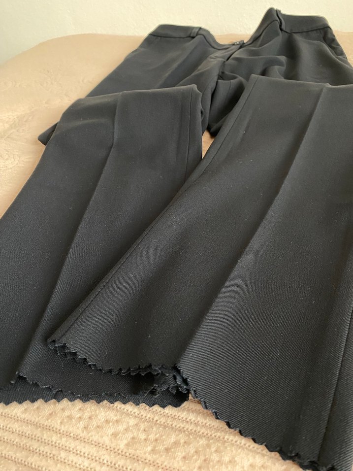 Lacivert Kadın Kumaş Pantolon - Görsel 2