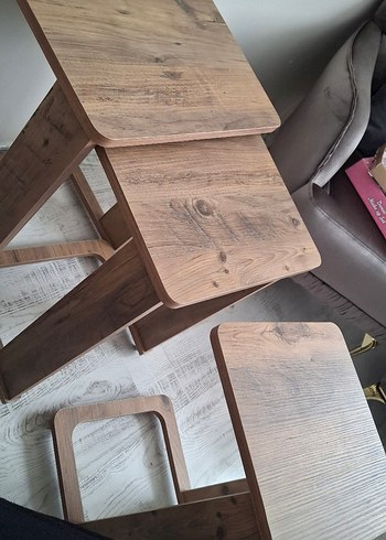 ZİGON SEHPA 3'LÜ - Görsel 2