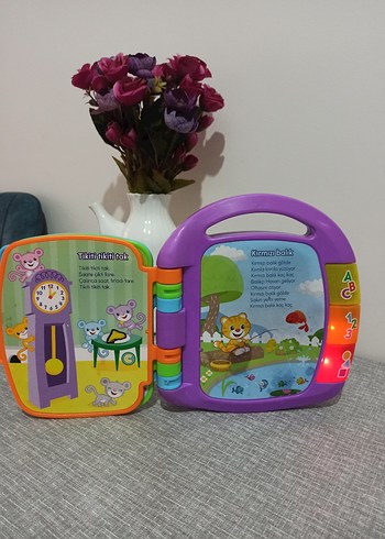Beden Renk Fisher-Price Eğitici Hikayeler Kitabı Türkçe