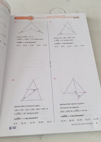 Yeni Nesil TYT Geometri Soru Bankası - Görsel 5
