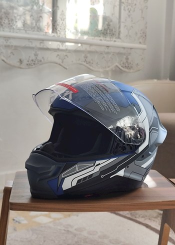 biker motosiklet kaskı ZX Full Face Kask  sıfır /etiketli - Görsel 9