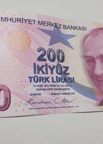 200 TL 9EMİSYON 8TERTİP 3lü Tekrar Seri 666)
Seri I904 800666 - Görsel 2