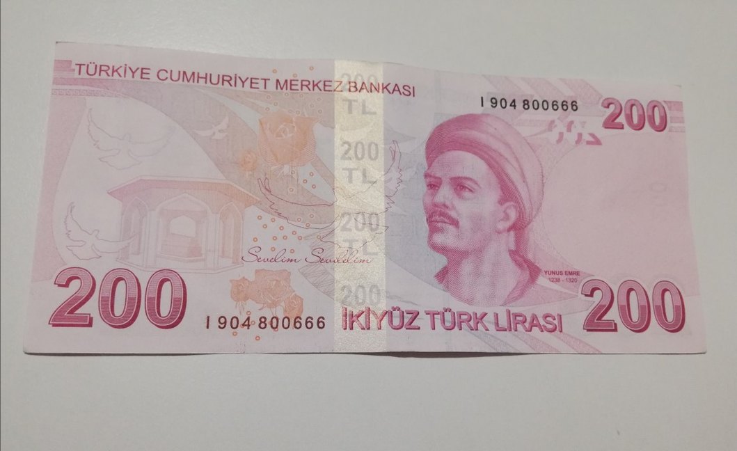 200 TL  9EMİSYON 8TERTİP 3lü Tekrar Seri 666)
Seri I904 800666 - Görsel 3