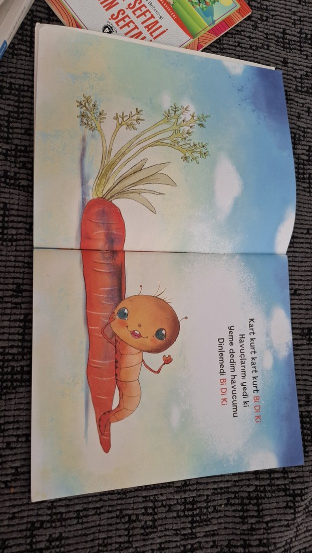 Havuç Kurdu Bi Di Ki - Paylaşmayı Öğreniyorum - Görsel 3