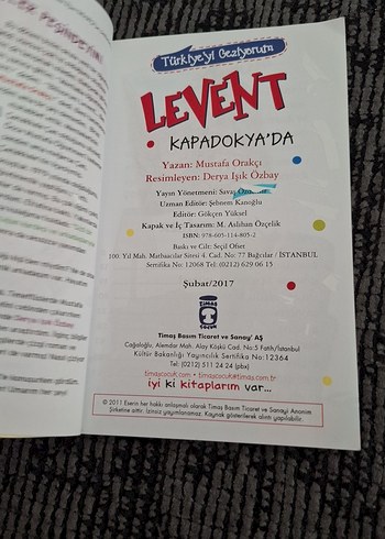 Levent Kapadokya'da - Çocuk Kitabı