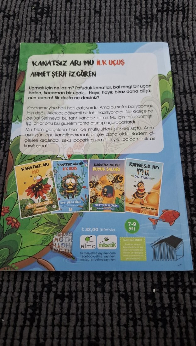 Kanatsız Arı Mu - İlk Uçuş Çocuk Kitabı - Görsel 3