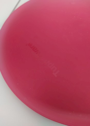 Tupperware Tupperware Kırmızı Plastik Yuvarlak kapak