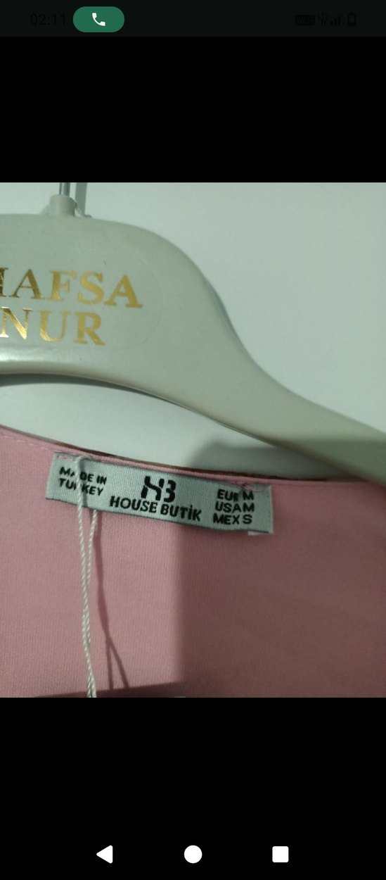 Pembe Bohem Uzun Kollu Mini Elbise - Görsel 5