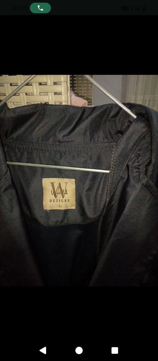 Kadın lacivert trençkot - Görsel 4