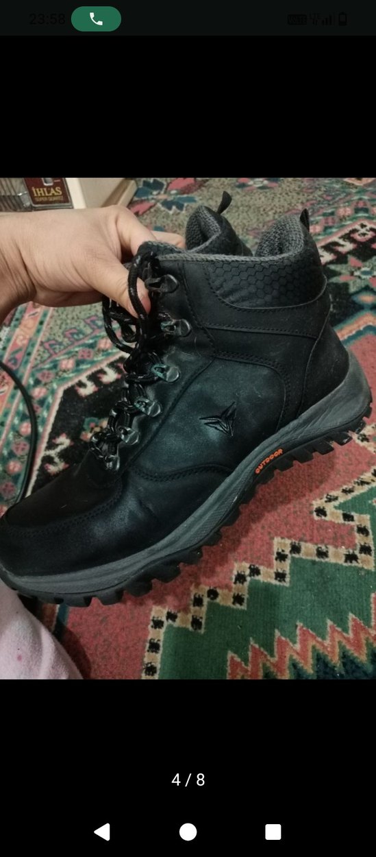 Siyah Bağcıklı Erkek Bot - Görsel 4