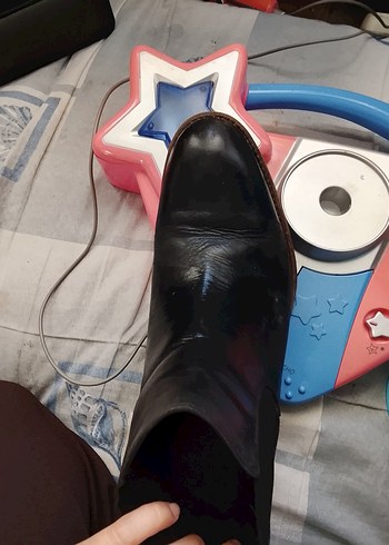 Siyah Tokalı Erkek Kauçuk Bot - Görsel 8