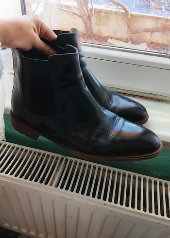 Siyah Tokalı Erkek Kauçuk Bot - Görsel 2