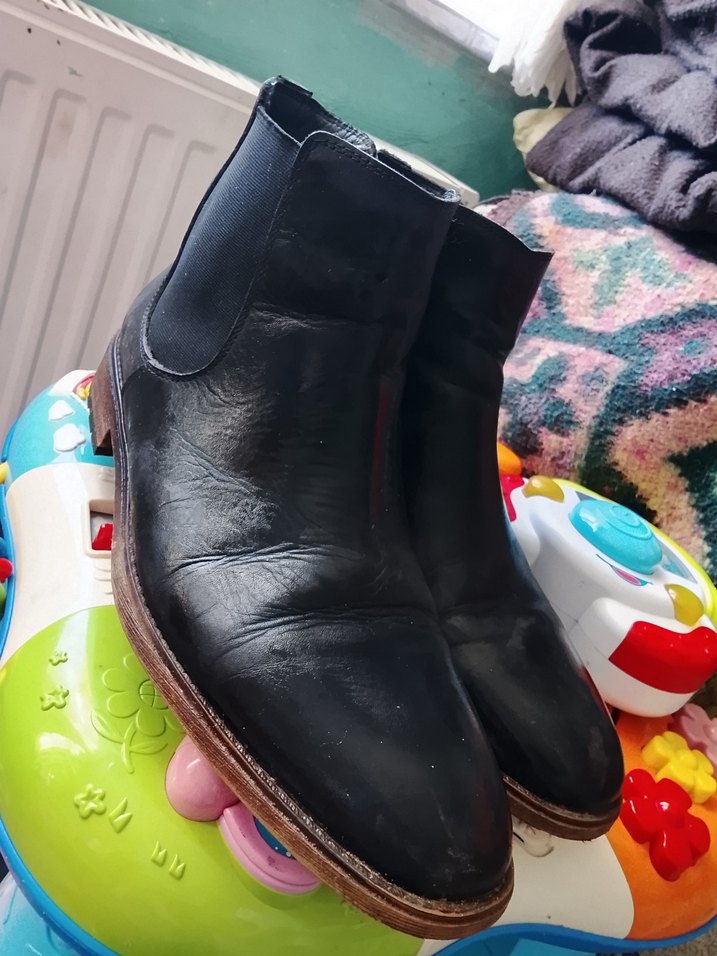 Siyah Tokalı Erkek Kauçuk Bot - Görsel 4