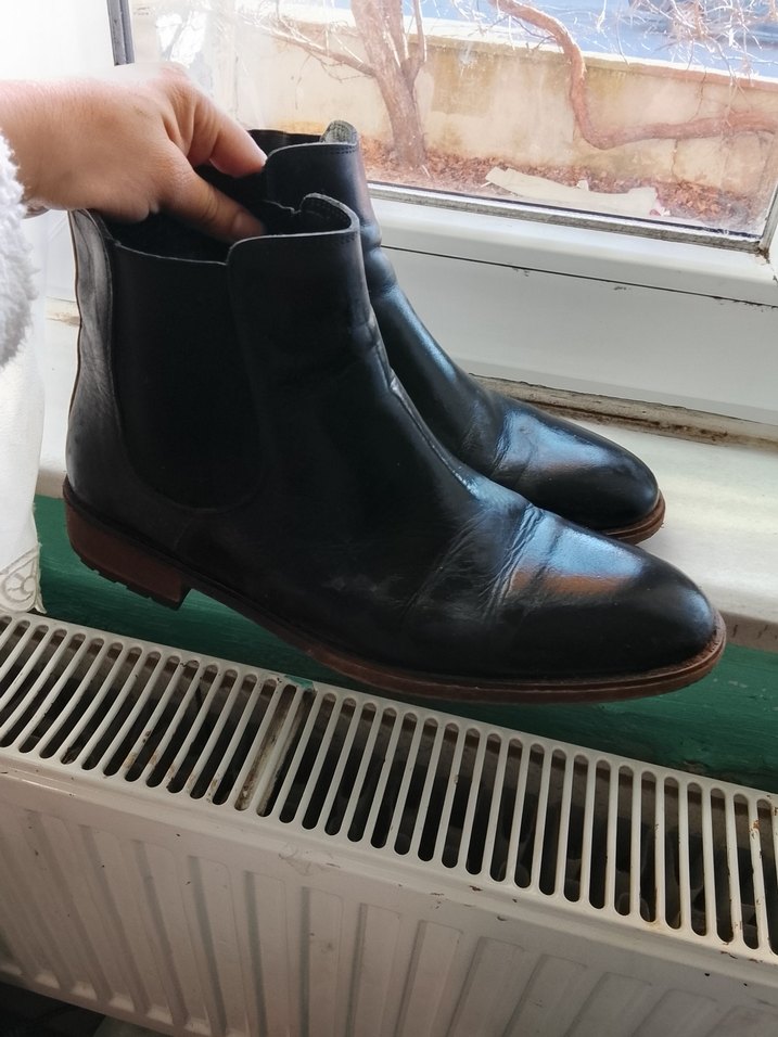 Siyah Tokalı Erkek Kauçuk Bot - Görsel 2