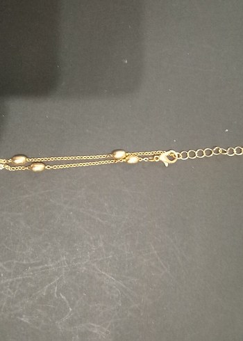 Altın Renk Zincir Detaylı Kadın El Zinciri - Görsel 3