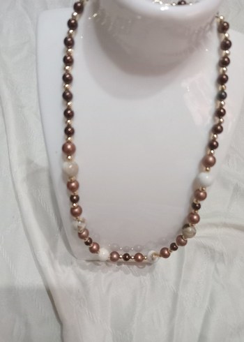 Uzun Bohem Boncuklu Kadın Kolye - Görsel 17