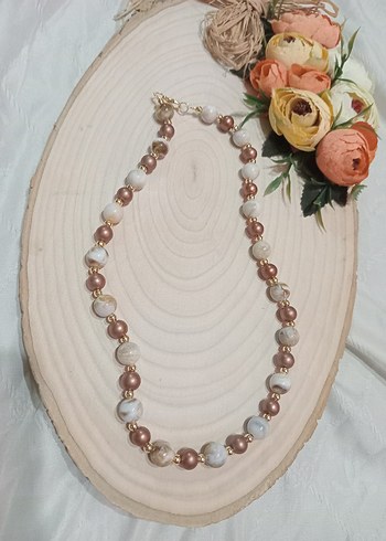 Uzun Bohem Boncuklu Kadın Kolye - Görsel 11