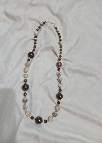 Uzun Bohem Boncuklu Kadın Kolye - Görsel 2