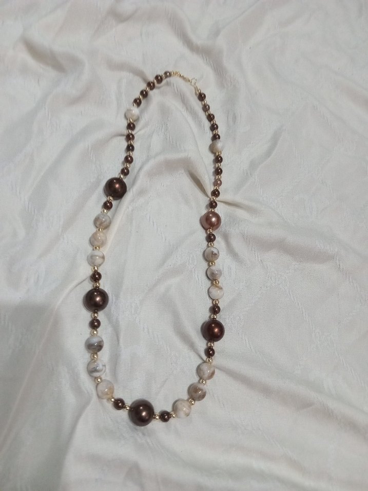 Uzun Bohem Boncuklu Kadın Kolye - Görsel 2