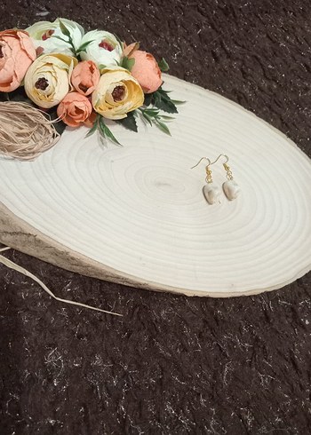 Turkuaz Mini Boncuklu Kadın Küpe - Görsel 12