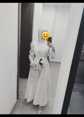 Tesettür Nikah Elbisesi