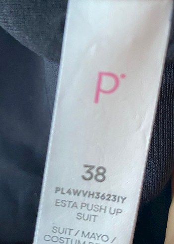 Siyah Strappy Kadın Mayo - Görsel 4