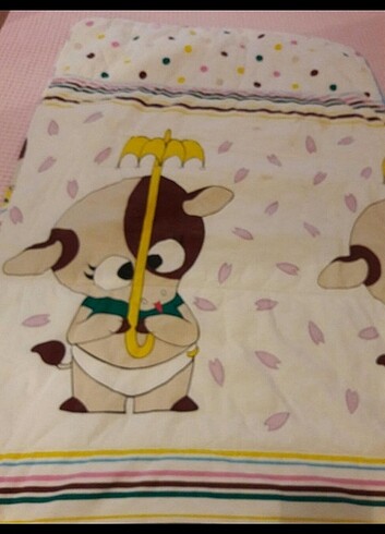 Beden çeşitli Renk Bebek yorganı en 87 cm boy1.43cm