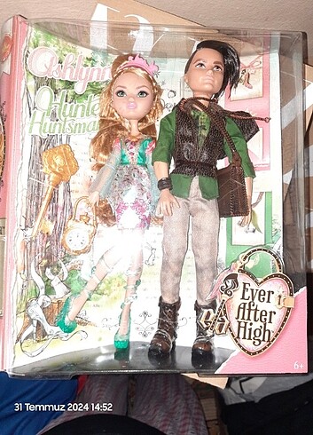 EVER AFTER HIGH ORJİNAL KUTULU BEBEK 
