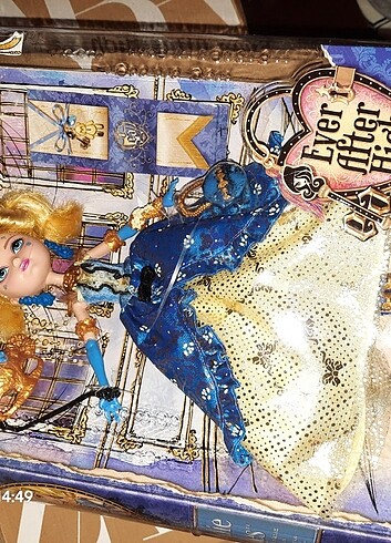  Beden Renk EVER AFTER HIGH ORJİNAL KUTULU BEBEK 