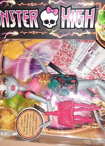 Monster High MONSTER HIGH ORJİNAL KUTULU BEBEK 