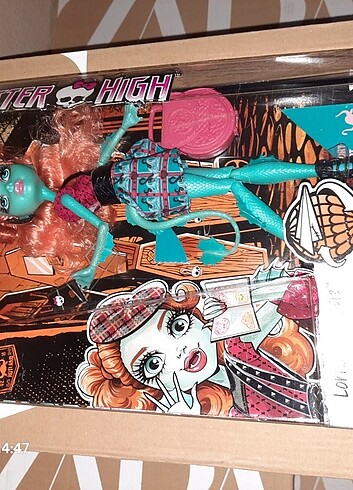  Beden MONSTER HIGH Orjinal nadir bulunan bebek 