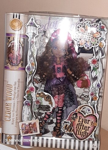  Beden Renk Ever AFTER HIGH ORJİNAL KUTULU BEBEK 