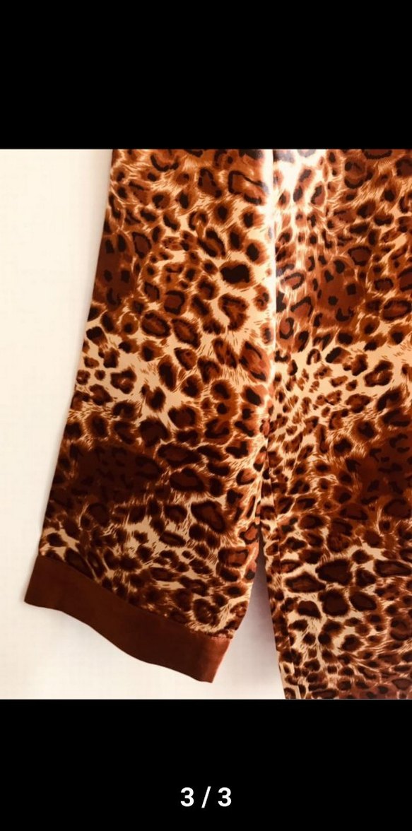 Leopar Desenli Uzun Kollu Kadın kimona   38 bed. - Görsel 4