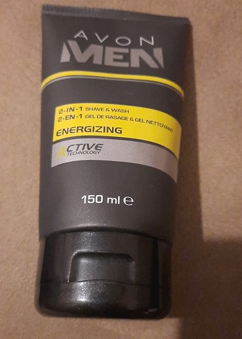 Avon Men Enerjize Edici 2'si 1 Arada Tıraş ve Yüz Temizleme Jeli - Görsel 4