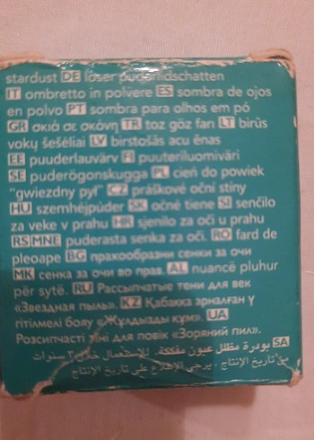 Avon ColorTrend Beyaz Gevşek göz farı - Görsel 4