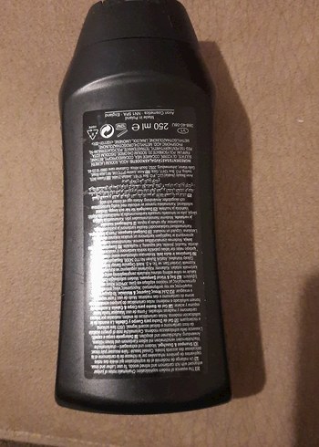 Erkekler için Siyah Şampuan ve vucut sampuanı - Görsel 2