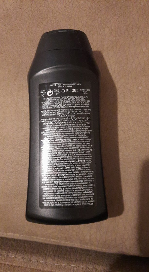 Erkekler için Siyah Şampuan ve vucut sampuanı - Görsel 2