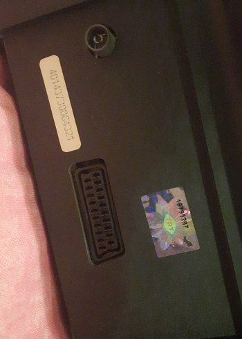 Gri SHOV CRT  televizyon  hasarsız   34 ekran - Görsel 5