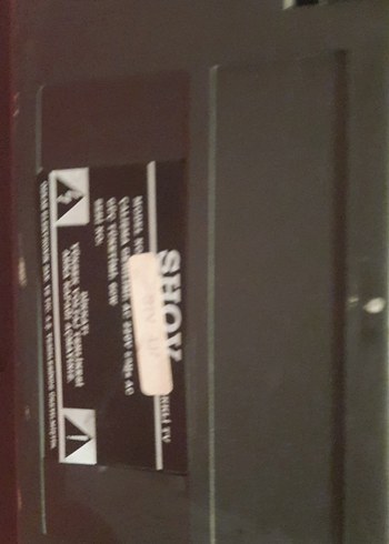 Gri SHOV CRT  televizyon  hasarsız   34 ekran - Görsel 7