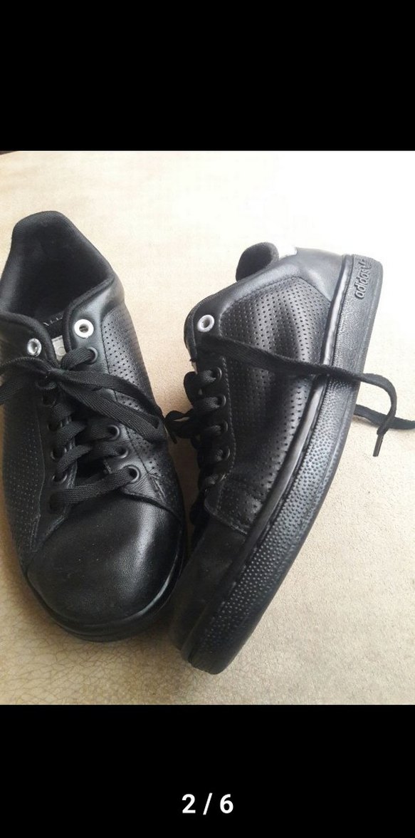 Siyah Adidas Stan smith  40-41  no 26 /26.5 cm - Görsel 2