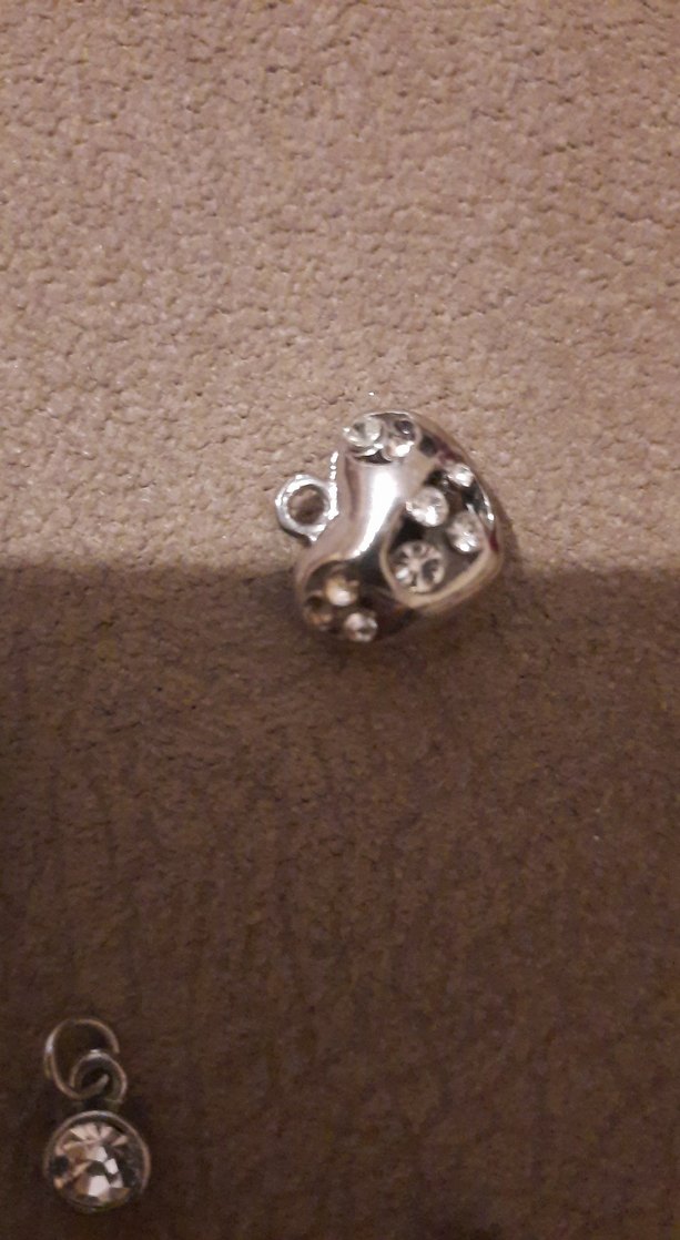 Gümüş Renkli Kadın Charm Seti - Görsel 3