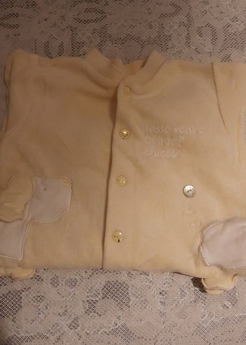 Düğmeli Bebek Hastane Tulumu - Görsel 4