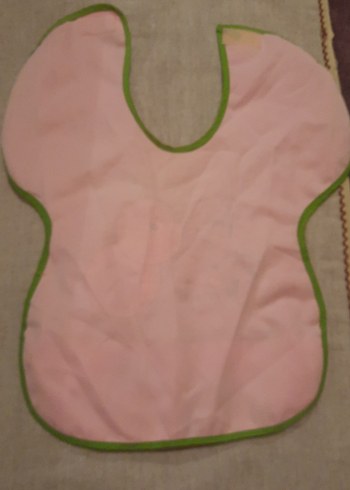 Pembe Baskılı Bebek Önlüğü - Görsel 4