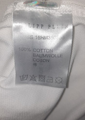 Beyaz Baskılı Erkek Polo Tişört - Görsel 15