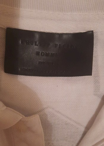 Beyaz Baskılı Erkek Polo Tişört - Görsel 11