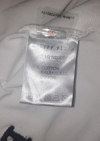 Beyaz Baskılı Erkek Polo Tişört - Görsel 13