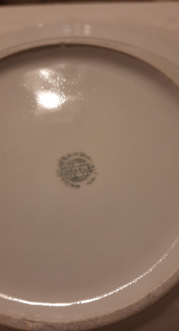 Pastel Çiçek Desenli Beyaz Yemek Tabağı Seti - Görsel 4